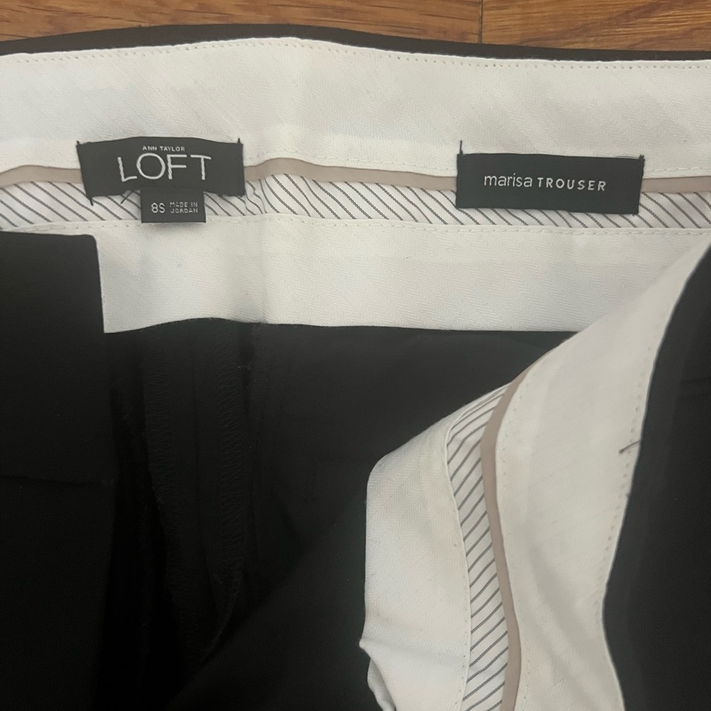Black Loft trouser pants